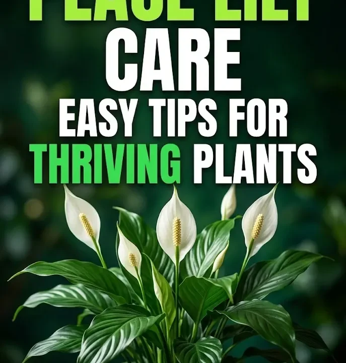 Peace Lily Care: Easy Tips for Thriving Plants