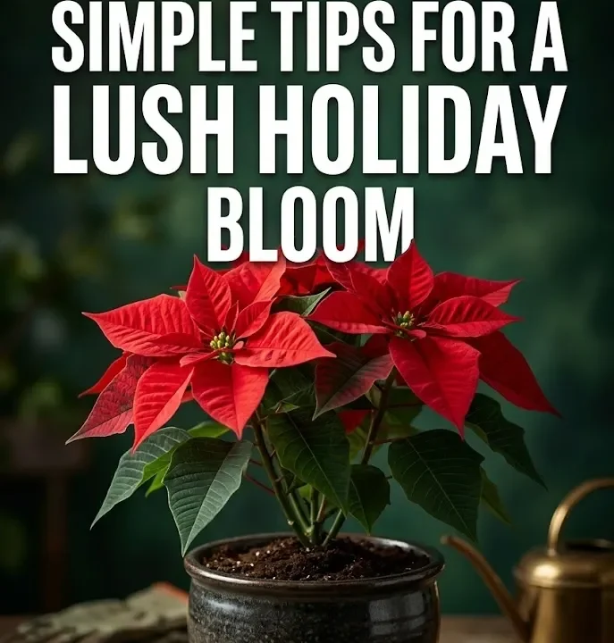 Poinsettia Care: Simple Tips for a Lush Holiday Bloom