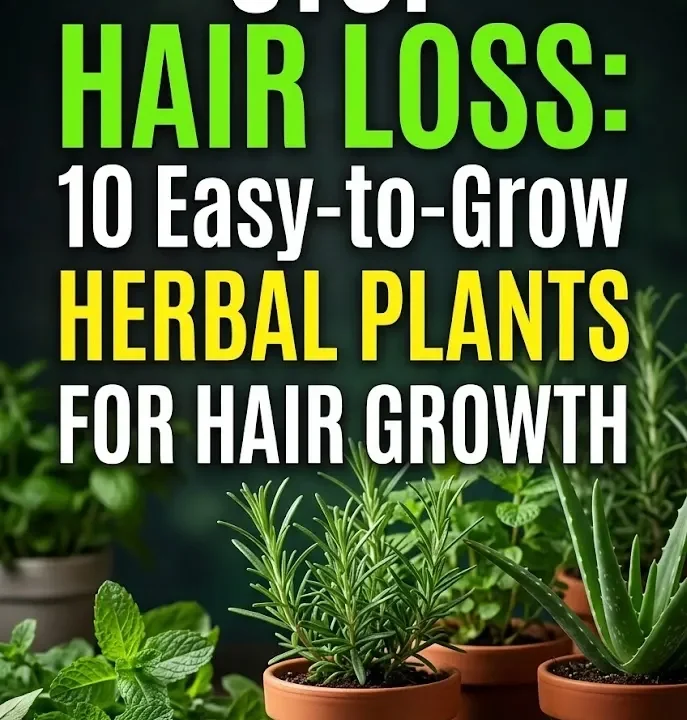 Stop Hair Loss: 10 Easy-to-Grow Herbal Plants for Hair Growth