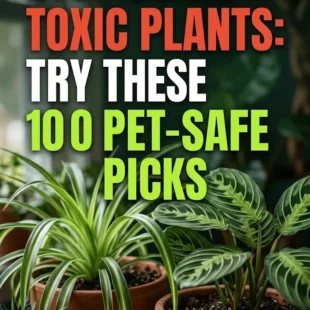 Stop Using Toxic Plants: Try These 10 Pet-Safe Picks