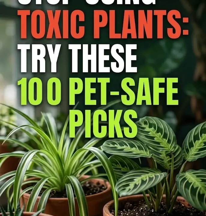 Stop Using Toxic Plants Try These 10 Pet-Safe Picks Stop Using Toxic Plants: Try These 10 Pet-Safe Picks