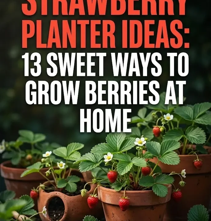 Strawberry Planter Ideas: 13 Sweet Ways to Grow Berries at Home