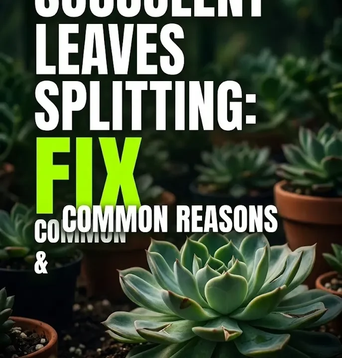Succulent Leaves Splitting Common Reasons & Fix Succulent Leaves Splitting: Common Reasons & Fix