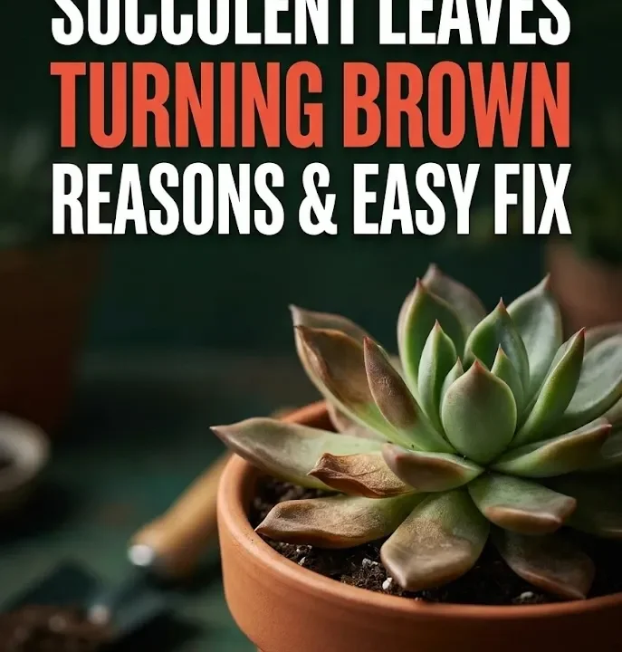 Succulent Leaves Turning Brown Reasons & Easy Fix Succulent Leaves Turning Brown: Reasons & Easy Fix