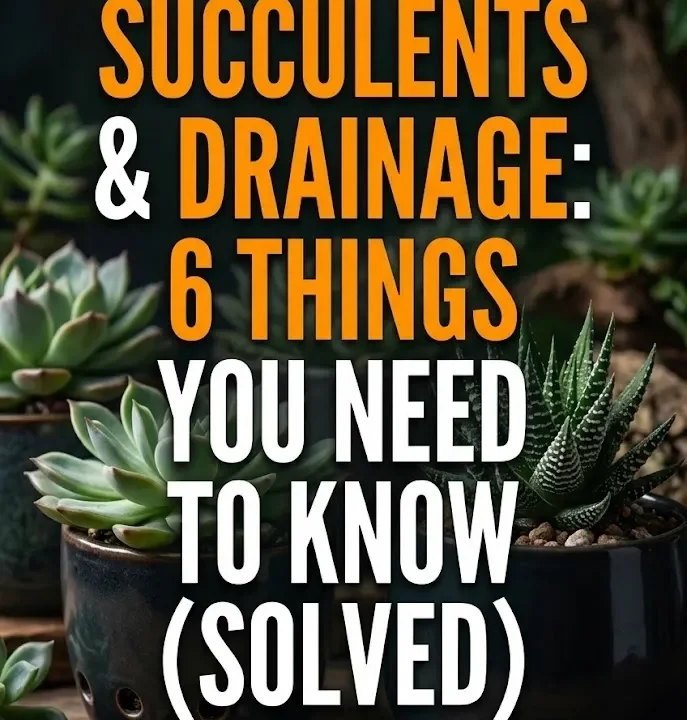 Succulents & Drainage 6 Things You Need To Know (Solved) Succulents & Drainage: 6 Things You Need To Know (Solved)