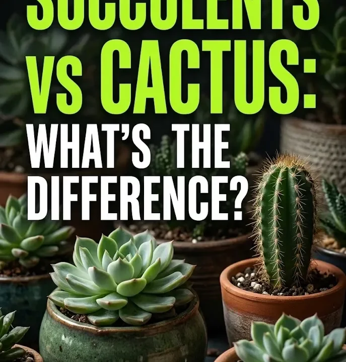 Succulents vs Cactus What's the Difference Succulents vs Cactus: What’s the Difference?