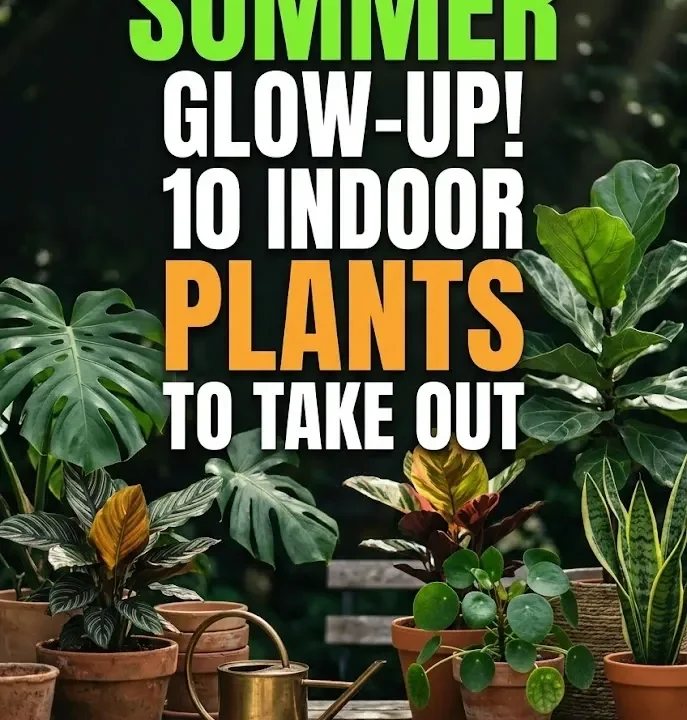Summer Glow-Up! 10 Indoor Plants To Take Out