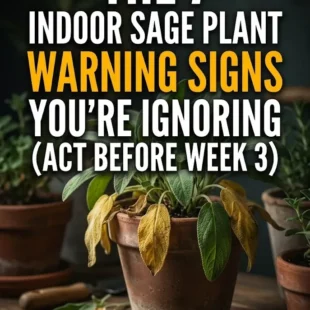The 7 Indoor Sage Plant Warning Signs You’re Ignoring (Act Before Week 3)