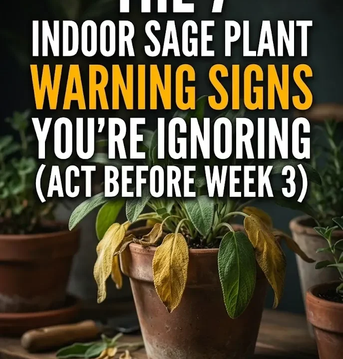 The 7 Indoor Sage Plant Warning Signs You’re Ignoring (Act Before Week 3)