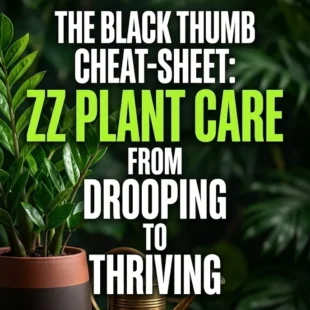 The Black Thumb Cheat-Sheet: ZZ Plant Care From Drooping To Thriving