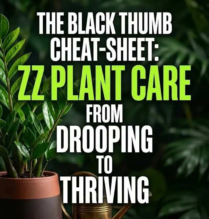 The Black Thumb Cheat-Sheet: ZZ Plant Care From Drooping To Thriving