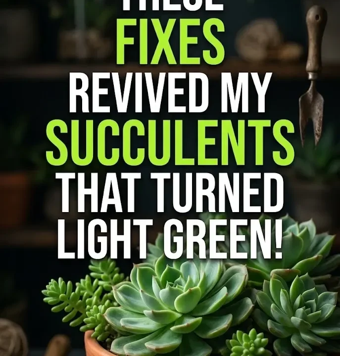 These Fixes Revived My Succulents that Turned Light Green! These Fixes Revived My Succulents that Turned Light Green!