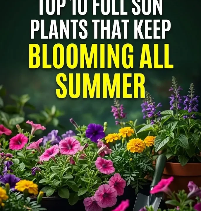 Top 10 Full Sun Plants That Keep Blooming All Summer Top 10 Full Sun Plants That Keep Blooming All Summer