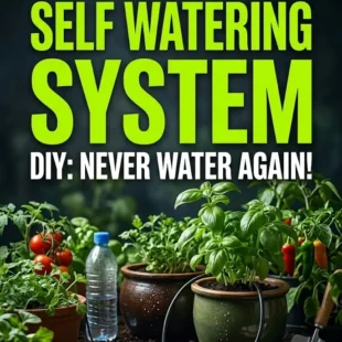 Vegetable Garden Self Watering System DIY: Never Water Again!