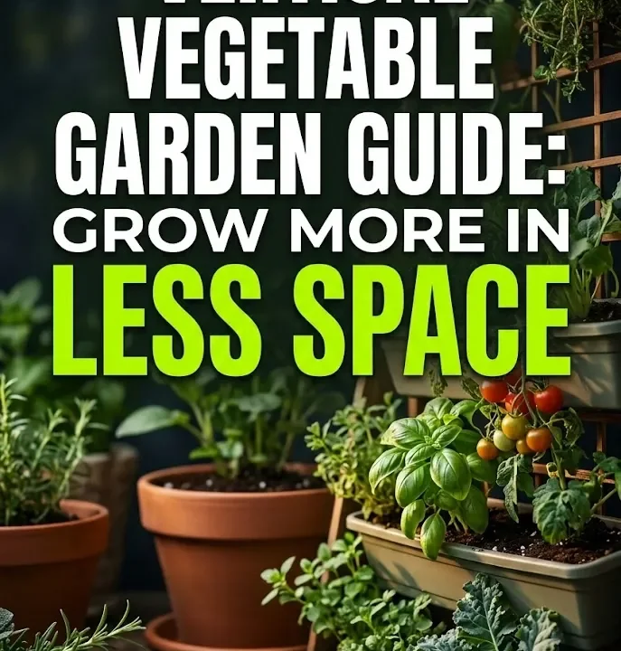 Vertical Vegetable Garden Guide: Grow More in Less Space